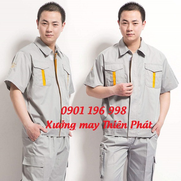 Giá may quần áo lao động công nhân quận Phú Nhuận