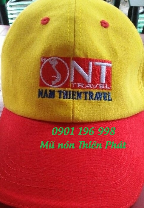 Tìm cơ sở may nón đi...