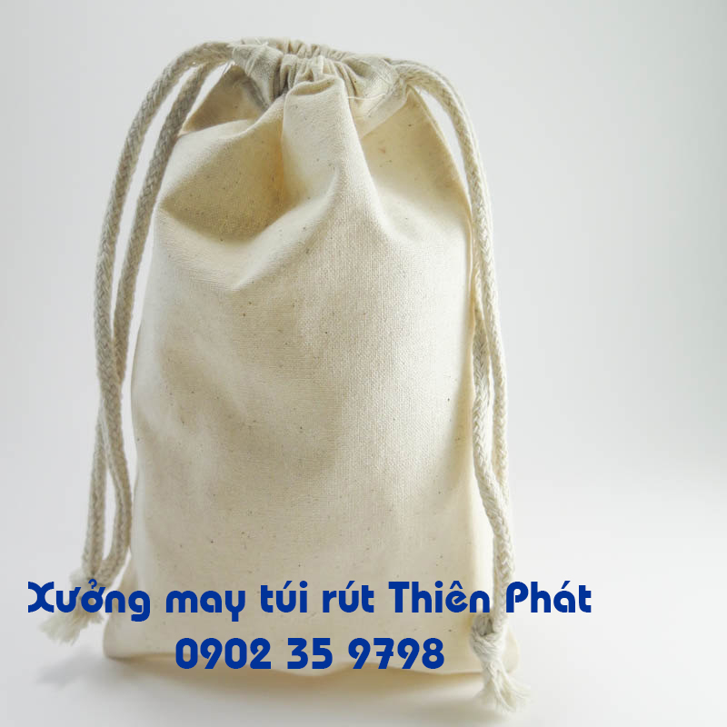 Sản xuất túi rút vải...